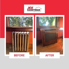Radiator cover installation in Montclair, NJ