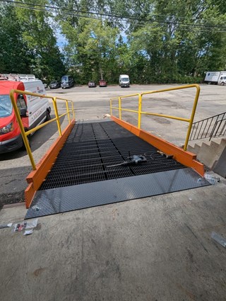 Ramp Installed