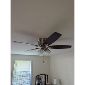 Ceiling fan istalled Ceiling fan istalled