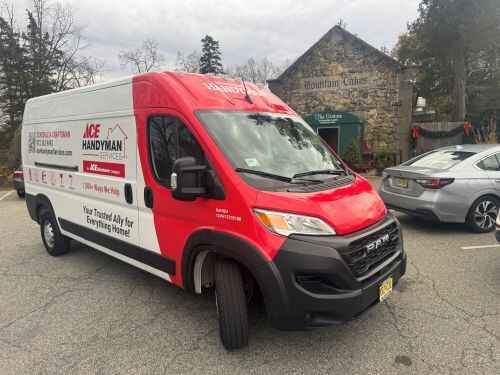 Ace Handyman Services North Jersey van parked in front of The Station at Mountain Lakes Ace Handyman Services North Jersey van parked in front of The Station at Mountain Lakes
