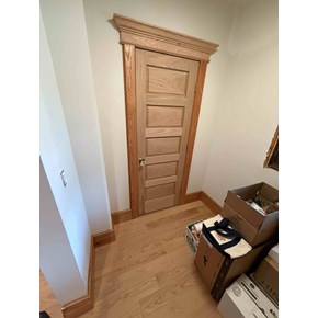 Install Door with Trim