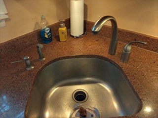 Faucet in our customer's home in Latham, NY in need of replacement.