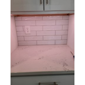 Backsplash Installation, Ballston Lake, NY