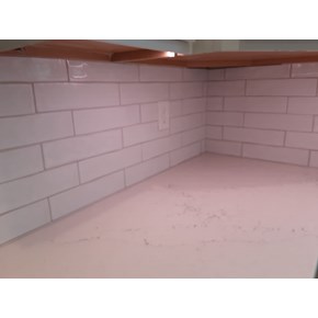 Backsplash Installation, Ballston Lake, NY