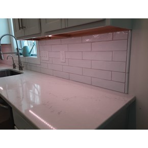 Backsplash Installation, Ballston Lake, NY