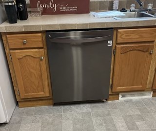 New Dishwasher Install After Rochester 