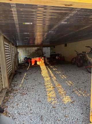 After photo of a deck waterproofing project in Raleigh NC