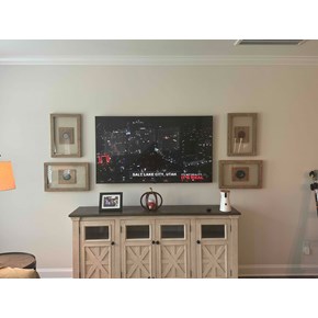 Ace Handyman Services TV mounting in Durham, NC