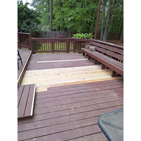 Ace Handyman Services Stairs Project in Durham, NC