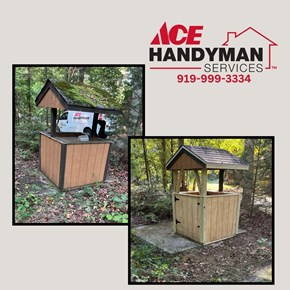 Rebuild home pump house