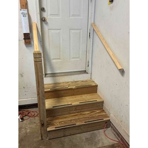 Ace Handyman Services Stairs Project in Durham, NC