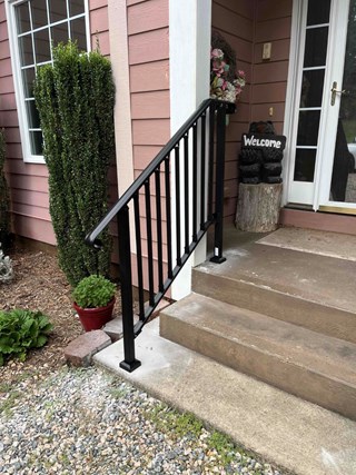 Ace Handyman Services Railing Project in Durham, NC
