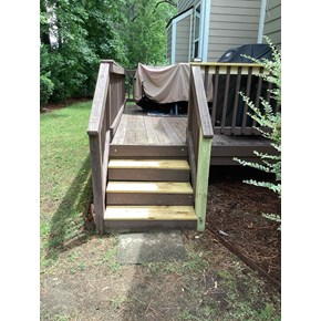 Ace Handyman Services Stairs Project in Durham, NC