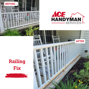 Porch Railing Repair North Olmsted, OH