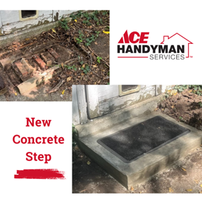 Concrete Step Installation Avon, OH