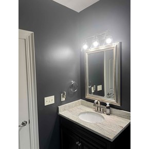 Ace Handyman Services Handyman painted Bathroom in New Albany, Ohio