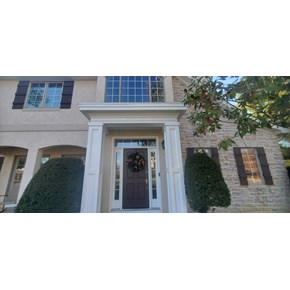 Rotten Trim Repair and paint in New Albany, Ohio 