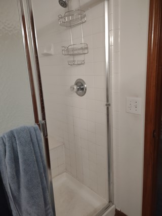 Before Ace Handyman Services remodeled this bathroom in Gahanna, Ohio