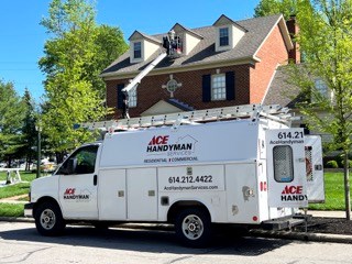 Ace Handyman Services truck in New Albany, Ohio