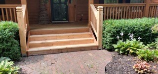 Ace Handyman Services repaired front porch in Alexandria, Ohio Ace Handyman Services repaired front porch in Alexandria, Ohio