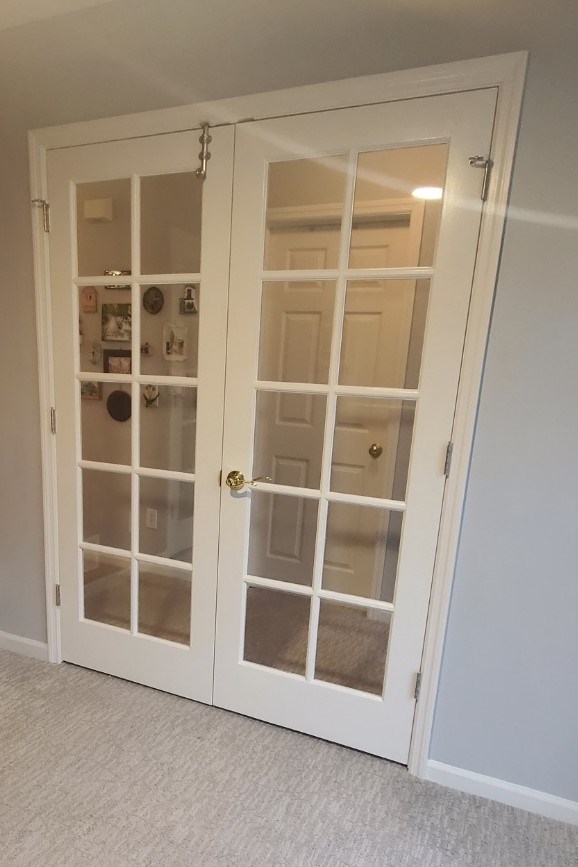 Ace Handyman Services installed french doors to home office in Johnstown, Ohio Ace Handyman Services installed french doors to home office in Johnstown, Ohio