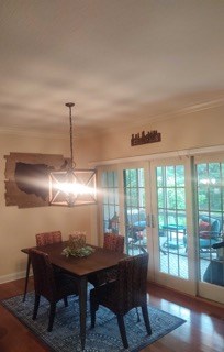 Ace Handyman Services installed new dining room lighting in Sunbury, Ohio Ace Handyman Services installed new dining room lighting in Sunbury, Ohio