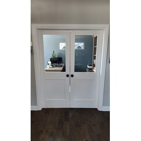 Ace Handyman Services handyman installed french doors in Westerville, Ohio