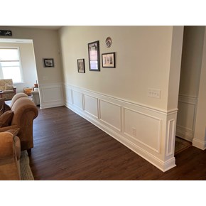 Ace Handyman Services installed custom wainscoting in Powell, Ohio