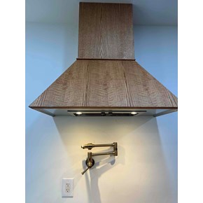 Ace Handyman Services installed an oven vent hood in a kitchen in Dublin, Ohio