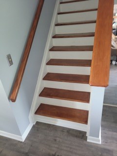 Stair Refresh and Trim Installation in Powell, Ohio Stair Refresh and Trim Installation in Powell, Ohio