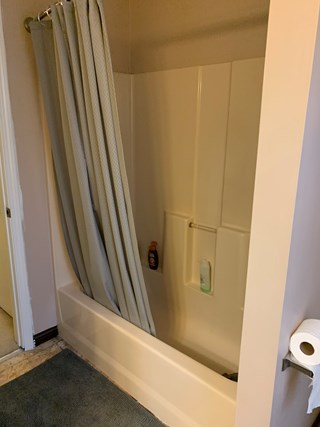 Before Ace Handyman Services bathroom remodel in Columbus, Ohio