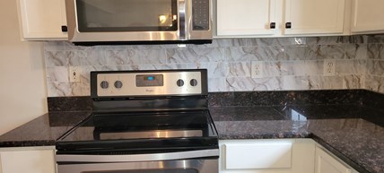Ace Handyman Services installed kitchen backsplash in Worthington, Ohio Ace Handyman Services installed kitchen backsplash in Worthington, Ohio