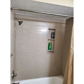 Ace Handyman Services Onyx Collection Shower surround in Powell, Ohio