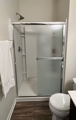 Before Ace Handyman Services remodeled bathroom in Powell, Ohio
