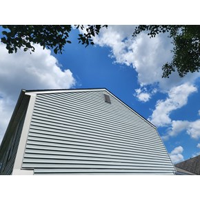 Ace Handyman Services replaced exterior second story trim in Pickerington, Ohio