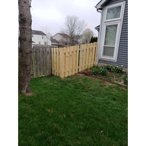 Ace Handyman Services Fence Repair and Section Replacement in Columbus, Ohio