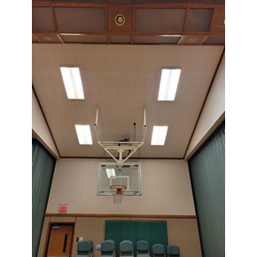 Ace Handyman Services commercial B2B installed new ceiling tiles at this church in Granville, Ohio