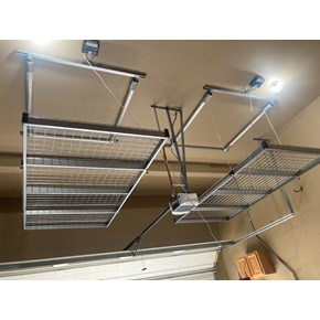 Hanging storage assembly and installation Bend Oregon Hanging storage assembly and installation Bend Oregon