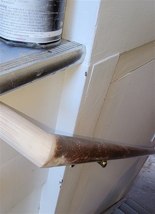 Stair Railing Repair in Portland after
