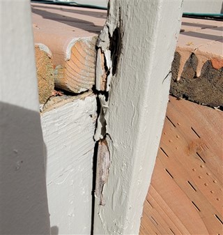 Handyman Handrail Repair Before