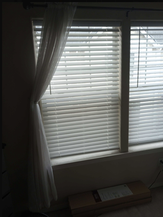 Window treatment installation after