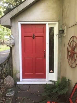 Front Door Restoration in New Hope PA After