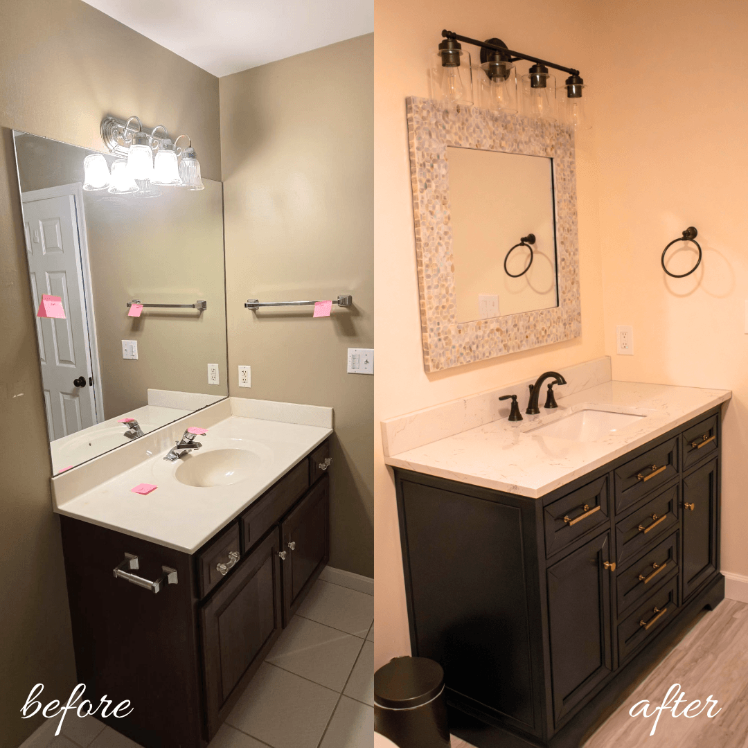 A countertop installed as a replacement in Harrisburg, PA. A countertop installed as a replacement in Harrisburg, PA.