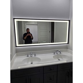LED Mirror Installation in Lancaster, PA
