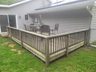 Lower Paxton Deck Refresh- BEFORE