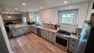 Palmyra Kitchen Remodel - AFTER (Homeowner doing backsplash)