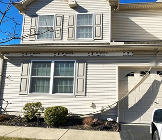 Siding Repair - BEFORE
