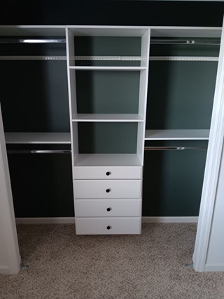 Closet Organization Install - AFTER