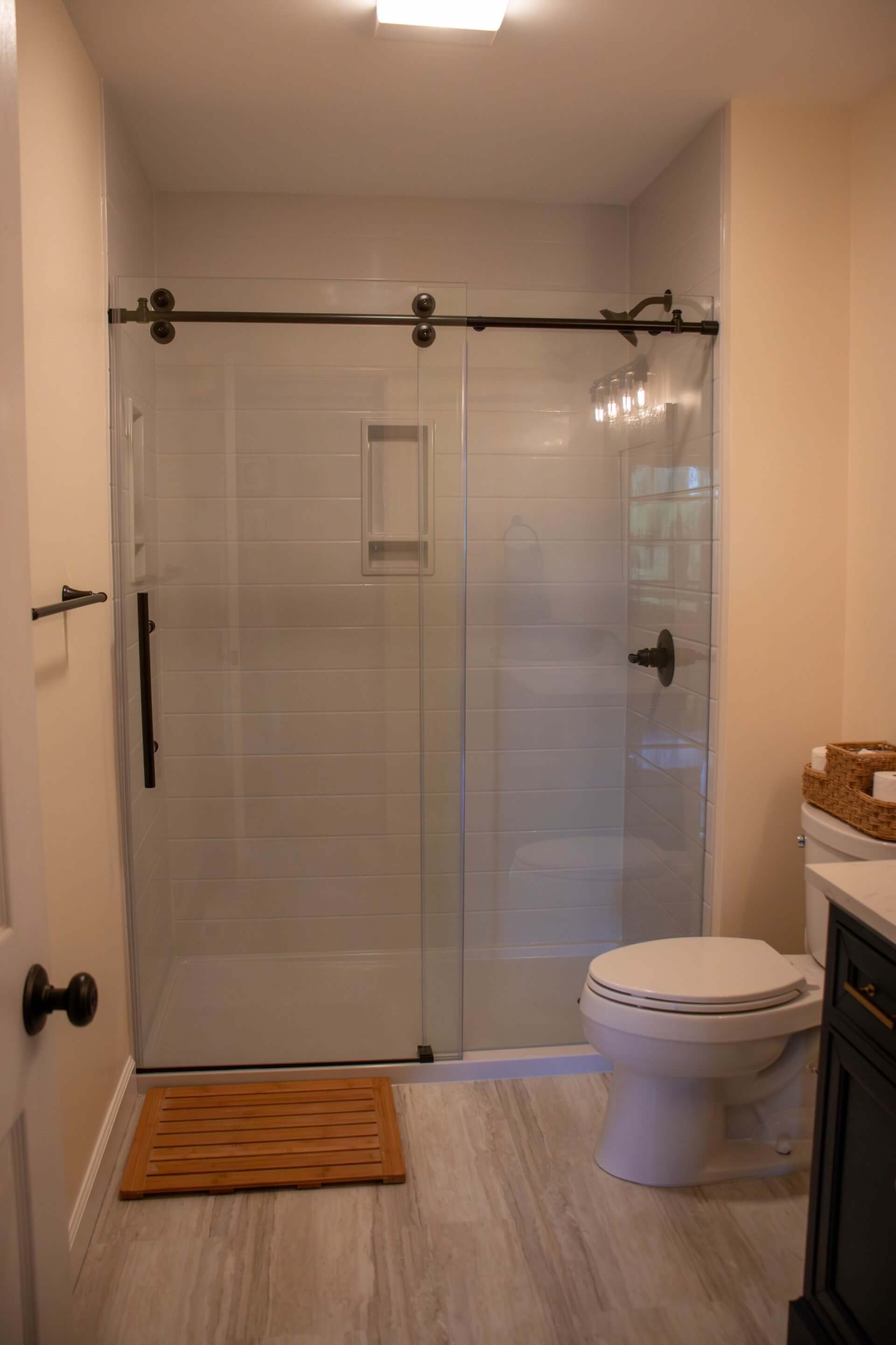 Bathroom remodel in Hummelstown Pennsylvania by Ace Handyman Services featuring complete bathroom remodel Bathroom remodel in Hummelstown Pennsylvania by Ace Handyman Services featuring complete bathroom remodel