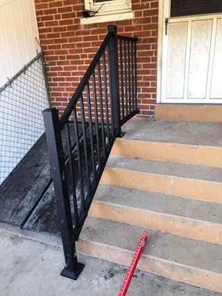 Railing Replace Lancaster Before